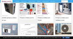 Desktop Screenshot of energienature.fr
